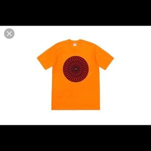 Supreme spit fire swirl tee shirt